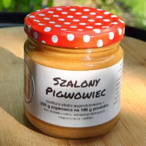 Szalony Pigwowiec, konfitura z pigwowca z mango, 200 g