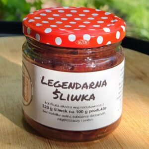 Legendarna Śliwka, powidła śliwkowe, 200 g