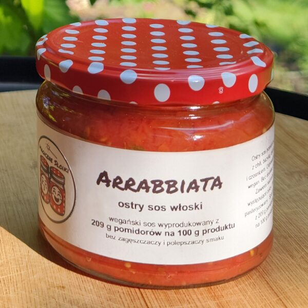 ostry sos włoski arrabbiata
